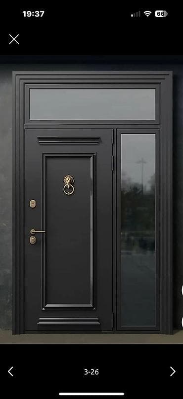 бронированное стекло: Бронированные двери на заказ, Для частного дома, Другое количество створок, Кыргызстан, С глазком, Бесплатный замер, Бесплатная доставка, Бесплатная установка — 8