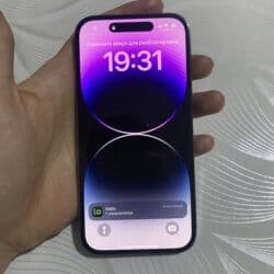 14 pro max новый: IPhone 14 Pro, Б/у, 128 ГБ, Deep Purple, Чехол, 83 % — 1