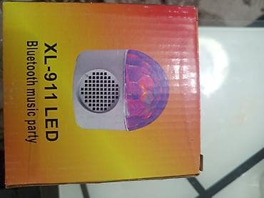 Техника и электроника: Проектор-светильник с колонкой XL-911 LED (Bluetooth music party) - — 2