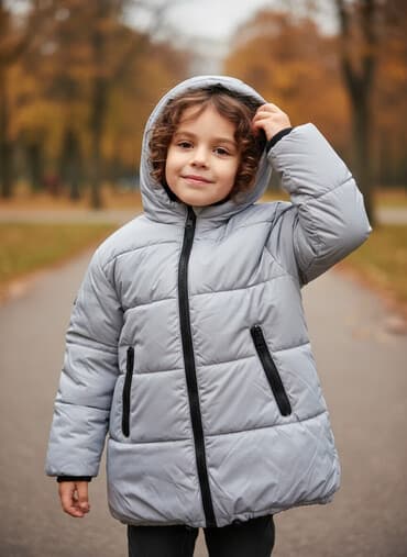 оптом детские вещи из турции: Куртка зимняя от futurino (Россия) на возраст 4-4,5 лет — 1