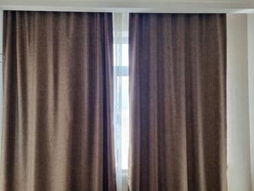 римские шторы бишкек: Шторы + тюль. Брали в Галерее за 30 000 сом. Продаем за 7 000. В — 3