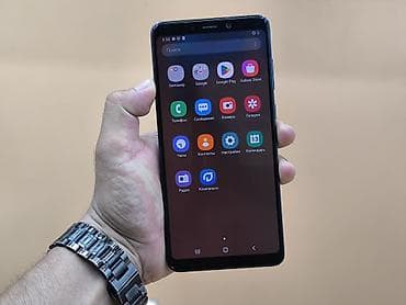 samsung a6plus: Samsung Galaxy A9, Б/у, 128 ГБ, цвет - Синий, 2 SIM — 8