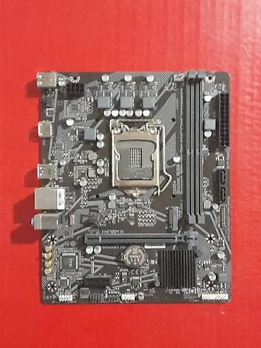 h470: Материнская плата, Б/у, Gigabyte, LGA1200, Micro-ATX, Для ПК — 9