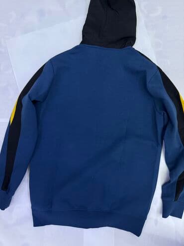 толстовки puma: Мужская толстовка, M, Puma, Новый, цвет - Синий, Самовывоз — 3