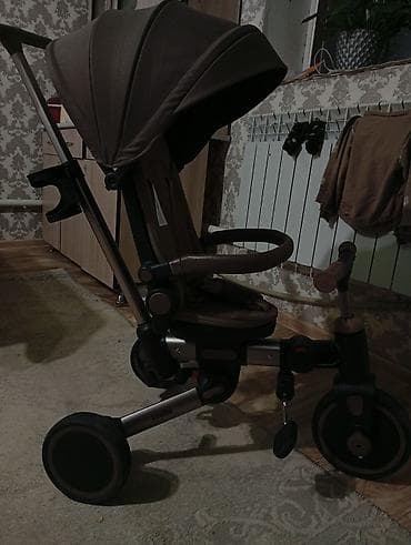 Велосипеды: Детский трёхколёсный велосипед-трансформер KIDILO с родительской — 1