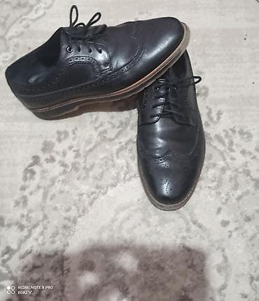 Мужские туфли, 42, Новый, цвет - Черный