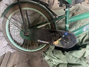tsunami fix: Детский велосипед RAPID, зеленый - Стальная рама компактного размера — 2