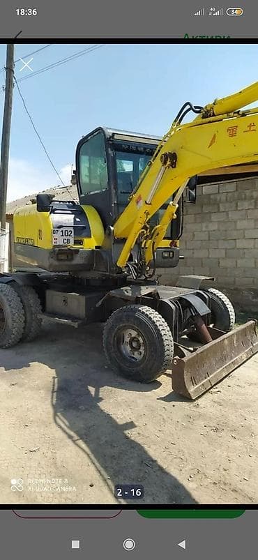 Экскаватор, 2014 г., Колесный at lalafo.kg Экскаватор, 2014 г., Колесный