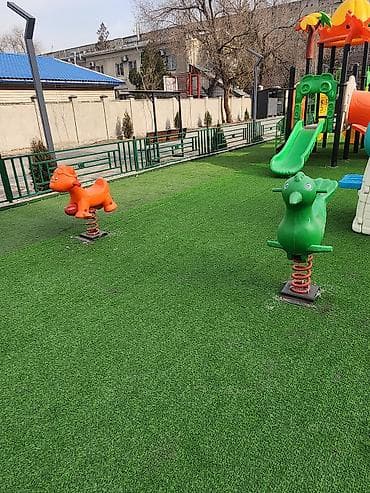 резиновая лошадка: Детская площадка Для улицы — 8