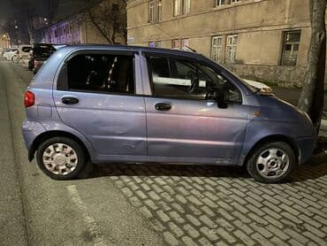 бишкек арзан машина: Daewoo Matiz: 2005 г., 0.8 л, Механика, Бензин — 1