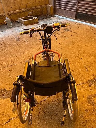 тефлоновый коврик: Электроприставка к инвалидной коляске + коляска - Передняя — 2