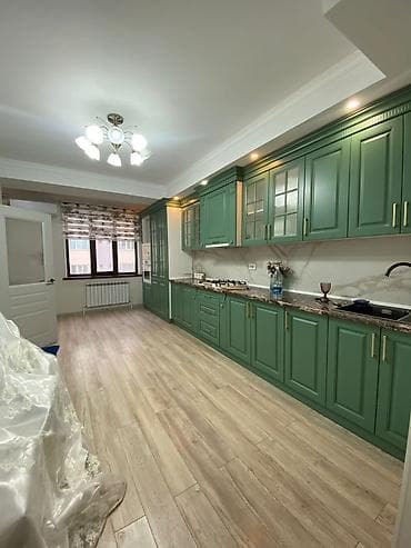 sky plaza: 3 комнаты, С мебелью полностью — 4