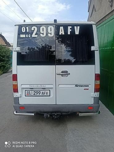 Mercedes-Benz Спринтер: 2001 г., Механика, Дизель, Бус