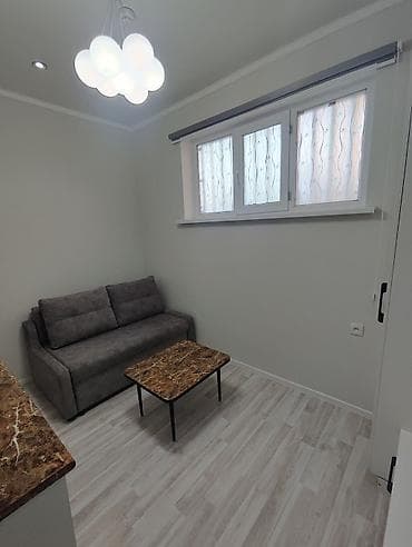 кой таш: 1 комната, 15 м², 106 серия улучшенная, Цокольный этаж этаж, Евроремонт — 5