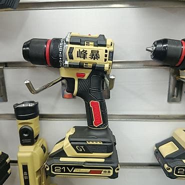 Аккумуляторная ударная дрель-шуруповерт 21V (бесщеточная) Основные