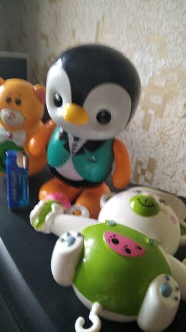 орбизный писталет: Игрушки в отл.сост. невеляшка, две светящиеся, звукоиздающ. работают — 1