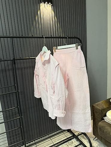 Аксессуарлар: Женские комплекты домашней одежды/пижамы 1) Белый комплект из двух — 6