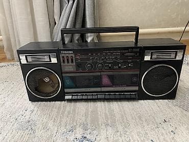 Другие товары для дома: Магнитофон мафон магнитола TOSHIBA RT-6066 раритет винтаж. Радио — 2