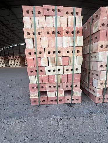 кирпич форма: Пустотелый, дырчатый, Жженый кирпич, Полублок, 250×120×90 — 3