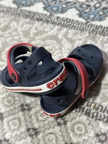 Детская обувь: Б/у Детские сандалии Crocs. Оригинал с официального сайта с Америки — 3