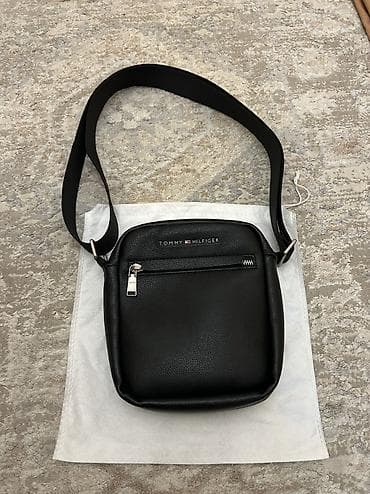 Барсетки: Барсетка, Tommy Hilfiger, Материал: Экокожа, Новый — 1