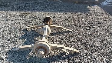 Spare parts for special equipment: Задний мост в сборе с рессорами для легкого грузовика/фургона. Состав — 3