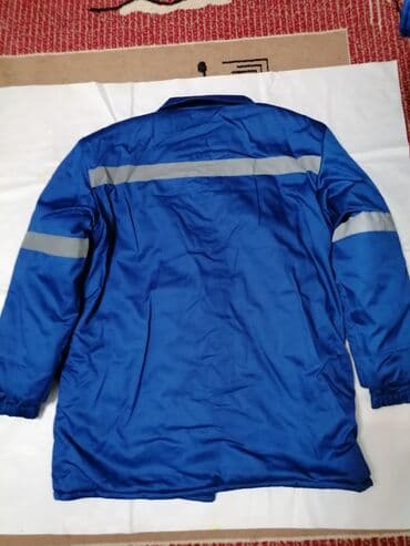 купить качественную мужскую зимнюю куртку: Рабочие куртки и фуфайки. Куртки наполнитель халлофайбер легкие не — 4