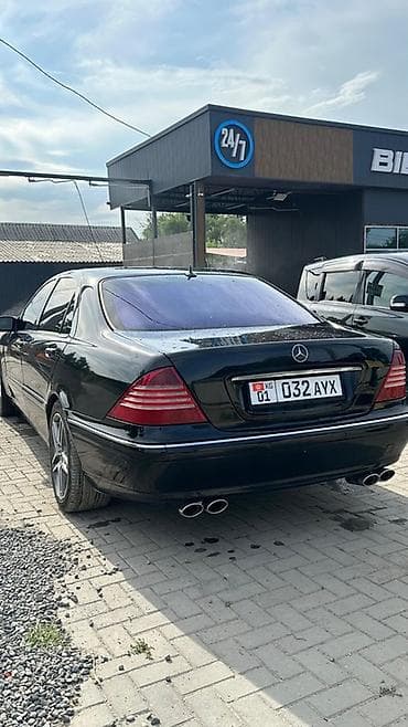 mercedes e13: Mercedes-Benz S-Class: 2002 г., 5 л, Автомат, Бензин, Седан — 5