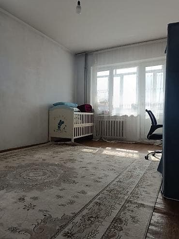 квартира юишкек: 1 комната, 34 м², 105 серия, 3 этаж, Косметический ремонт — 1