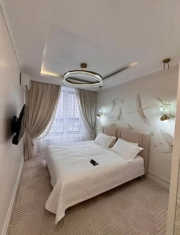3 комнаты, 104 м², Асанбай мкр Элитка, 3 этаж, Евроремонт — 6
