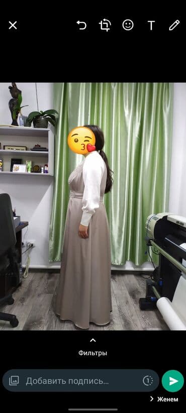 свадеб платье: Платье на кыз узатуу. Шито на заказ, из качественного материала — 2