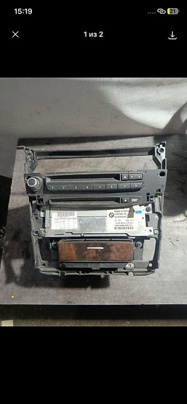 vin code: Магнитола (передний блок) для BMW 5‑Series E60, 2008 г., двигатель — 1