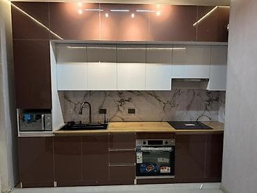 Мебель: Кухонный набор на заказ, ЛДСП, По договорённости, Дизайн, проект — 1