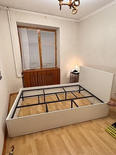 2 крават: Двуспальная кровать, Без матраса, длина - 200 см — 2