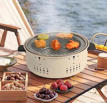 gril: Гриль угольный Camping Grill — компактный мангал для пикника и дачи — 6