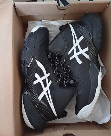 фирменный: Мужские кроссовки, 40, Asics, Б/у, цвет - Черный, Самовывоз — 1
