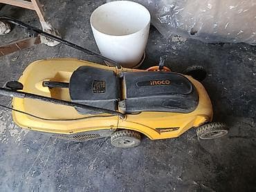 дешевые газонокосилки: Электрическая газонокосилка INGCO Характеристики по шильдику: - — 2