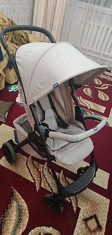 chicco echo: Прогулочная коляска Chicco Quick one (цвет светло-серый) состояние — 5