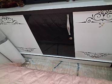 мойки с тумбой для кухни: Тумба для вещей и одежды, Без зеркала, ЛДСП, цвет - Белый — 1