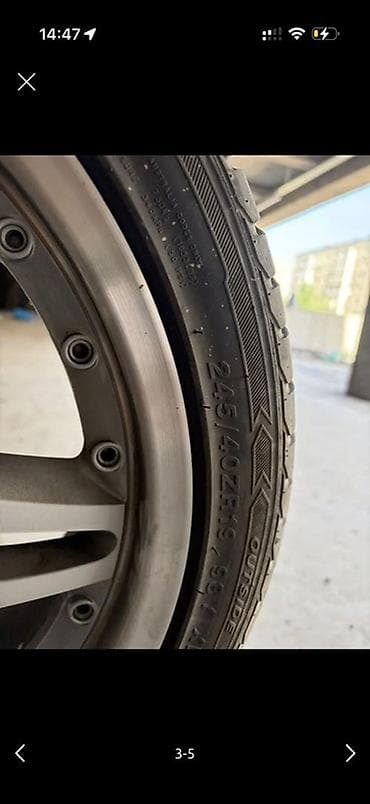 bbs rs: Колеса в сборе 245 / 40 / R 19, Лето, Комплект, Легковые, Литые — 2