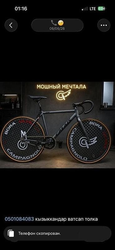 Трековый велосипед для велоспорта на треке/крит - Рама — 1