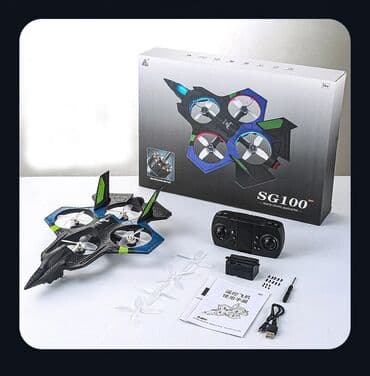 самолёт на радиоуправлении: 🔥 Крутой квадрокоптер SG100 Pro 🚁✨ Хотите удивить ребёнка или — 4