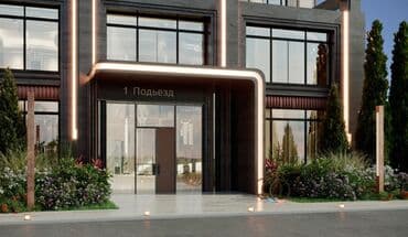 васток 5 квартира аренда: 1 комната, 49 м², Элитка, 16 этаж, ПСО (под самоотделку) — 6