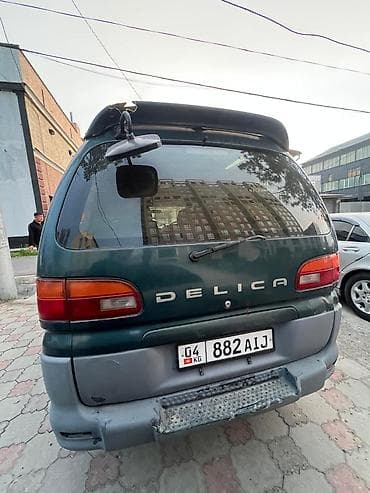 мусубиси делика багажник: Mitsubishi Space Gear: 1998 г., 2.5 л, Автомат, Дизель, Минивэн — 2