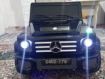 Детский транспорт: Детский электрический автомобиль Mercedes-Benz (лицензионный стиль — 6