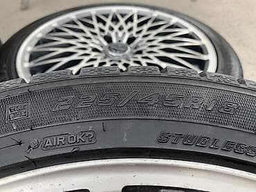 Колеса в сборе 225 / 45 / R 18, Зима, Б/у, Комплект, Легковые, Литые, отверстий - 5 — 7