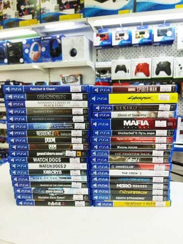 плесось: Б/У игры на Playstation 4!
Состояние идеальное! — 2