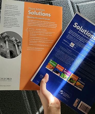 английский язык рабочая тетрадь: Oxford Solutions. Workbook & Students book. Original. New Район — 5