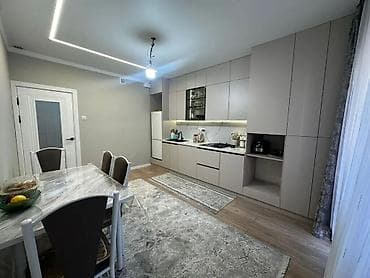 2 бөлмө, 54 м², Технопарк Элитка, 2 кабат, Евро оңдоо