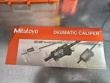 Инструменты: Цифровой штангенциркуль Mitutoyo DIGIMATIC ABSOLUTE. Оригинал привезен — 1